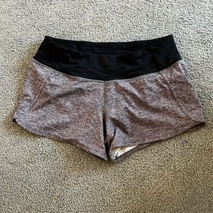 Lululemon Grey Running Shorts